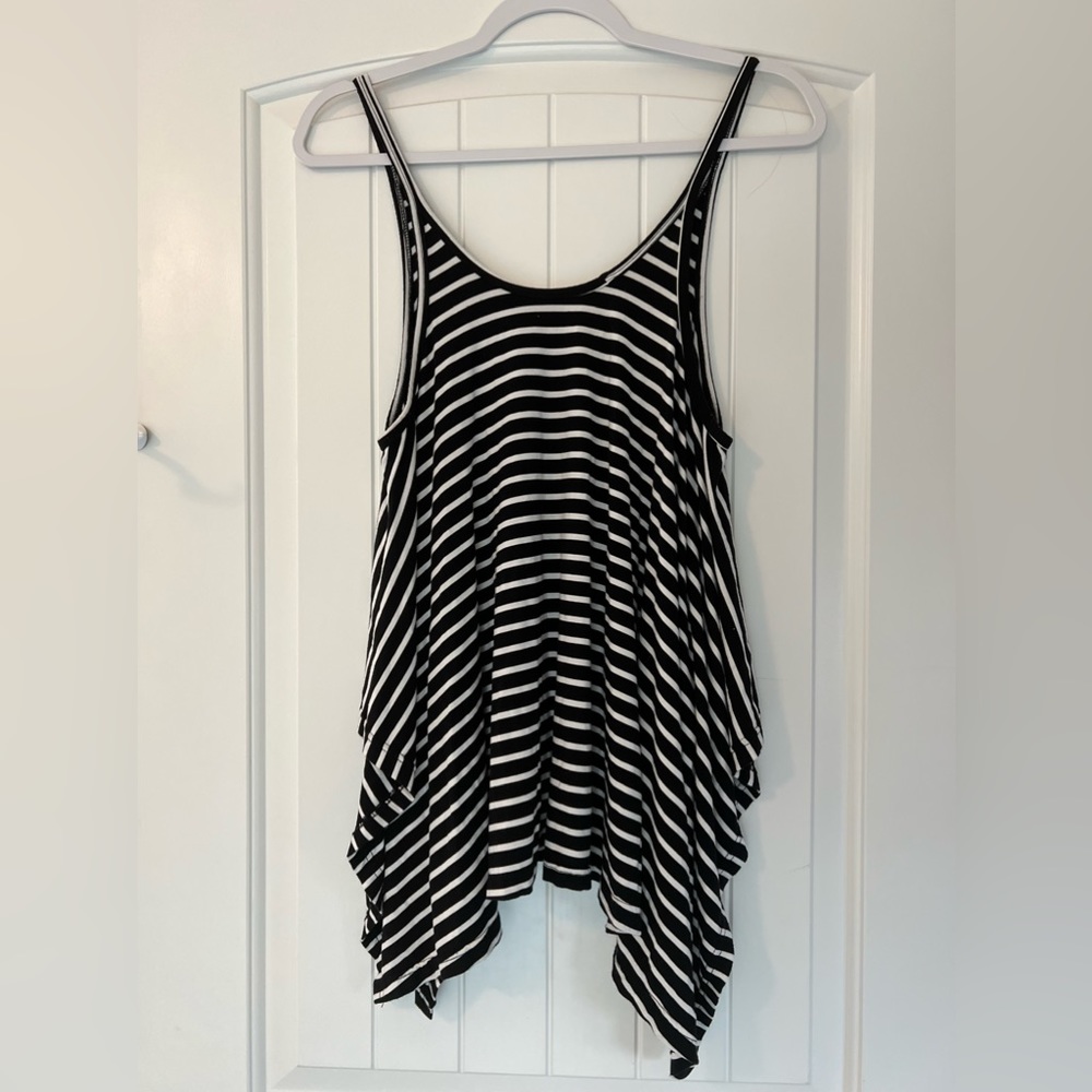 Bishop + Young Flowy Striped Tank